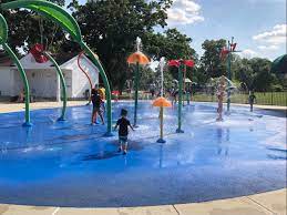 Downriver Splash Pads @ Refer to the guide for locations/dates/times/cost