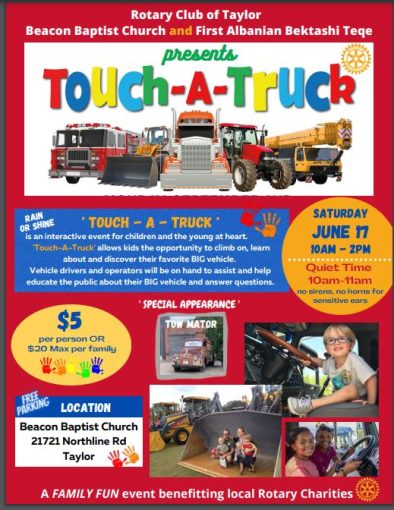 Touch A Truck (Taylor) @ Beacon Baptist Church | Taylor | Michigan | United States