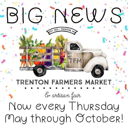 Trenton Farmers Market & Artisan Fair @ Municipal lot at W. Jefferson and Elm, Trenton