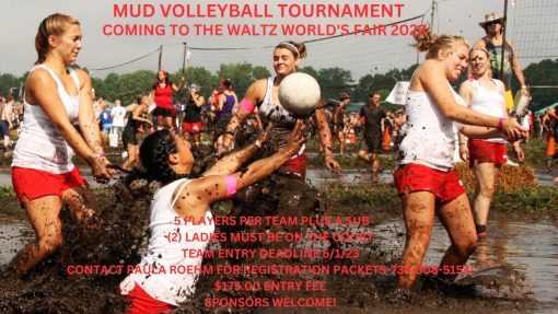 Mud Volleyball Tournament at The Waltz World's Fair @ Joseph Waltz Park | Huron Charter Township | Michigan | United States