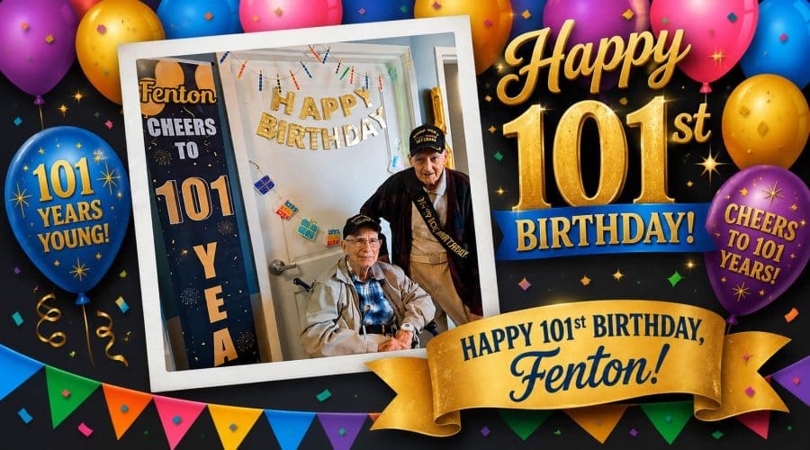 Fenton Colthorp recently celebrated his 101st birthday, marking an incredible milestone for a man whose life story stretches from World War II to decades of service to his Downriver community.